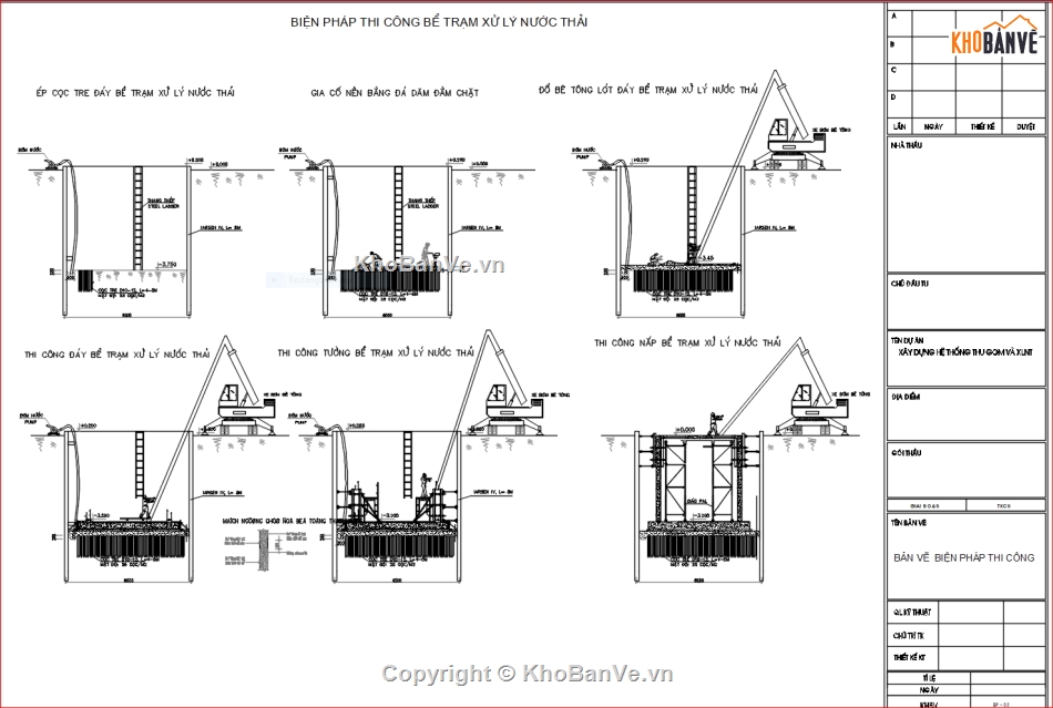 Biện pháp thi công,bệnh viện,nước thải bệnh viện,biện pháp thi công trạm xử lý nước thải,Biện pháp thi công cảng