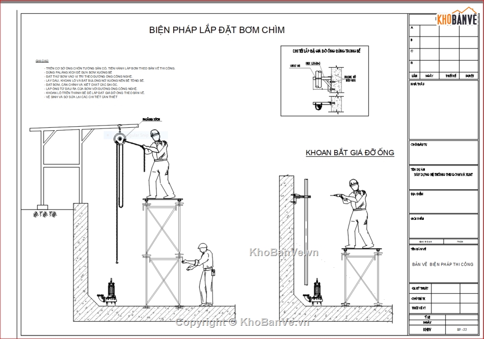 Biện pháp thi công,bệnh viện,nước thải bệnh viện,biện pháp thi công trạm xử lý nước thải,Biện pháp thi công cảng