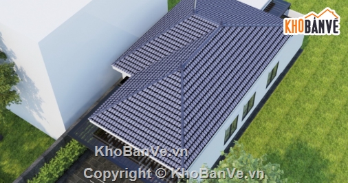 nhà 1 tầng file cad,file cad biệt thự 1 tầng,biệt thự 1 tầng cad,cad biệt thự 1 tầng