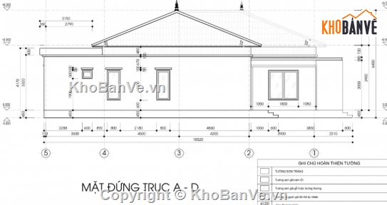 nhà 1 tầng file cad,file cad biệt thự 1 tầng,biệt thự 1 tầng cad,cad biệt thự 1 tầng