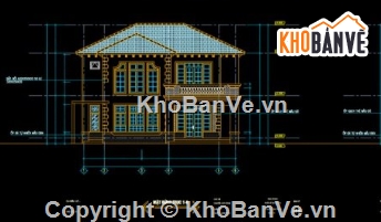 biệt thự 2 tầng,cad biệt thự 2 tầng,file cad biệt thự 2 tầng,biệt thự 2 tầng file cad