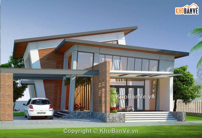 biệt thự đẹp 2,biệt thự hiện đại,biệt thự 2 tầng