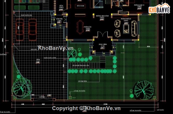 Biệt thự 3 tầng hiện đại,file cad biệt thự 3 tầng,biệt thự 3 tầng