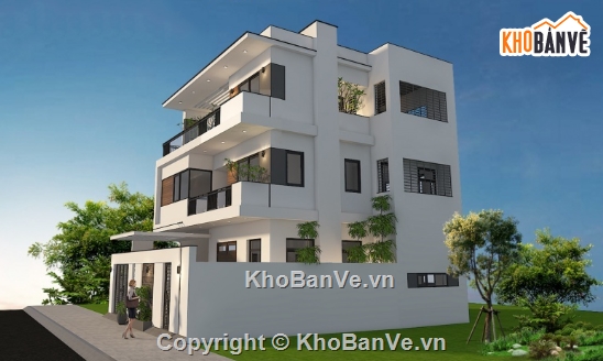 Biệt thự 3 tầng,cad biệt thự 3 tầng,file cad biệt thự 3 tầng,biệt thự 3 tầng cad