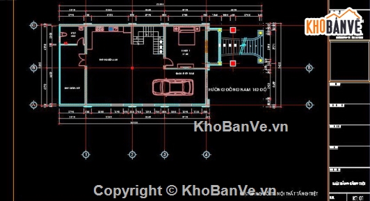biệt thự 3 tầng,cad biệt thự 3 tầng,file cad biệt thự 3 tầng