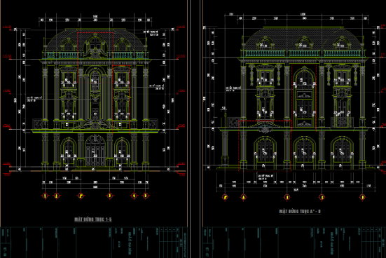 Biệt thự 3 tầng,cad biệt thự 3 tầng,file cad biệt thự 3 tầng,biệt thự 3 tầng file cad