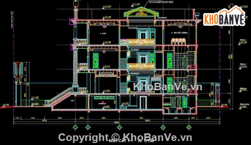 biệt thự 4 tầng,cad biệt thự 4 tầng,file cad biệt thự 4 tầng,biệt thự 4 tầng cad