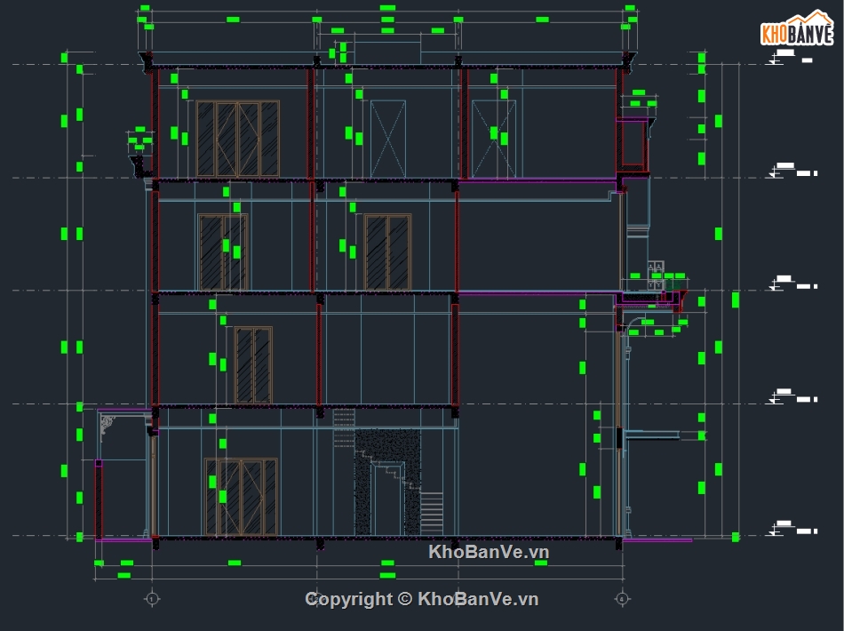 Villa,Biệt thự,Biệt thự 3 tầng 13x15m,Biệt thự 4 tầng