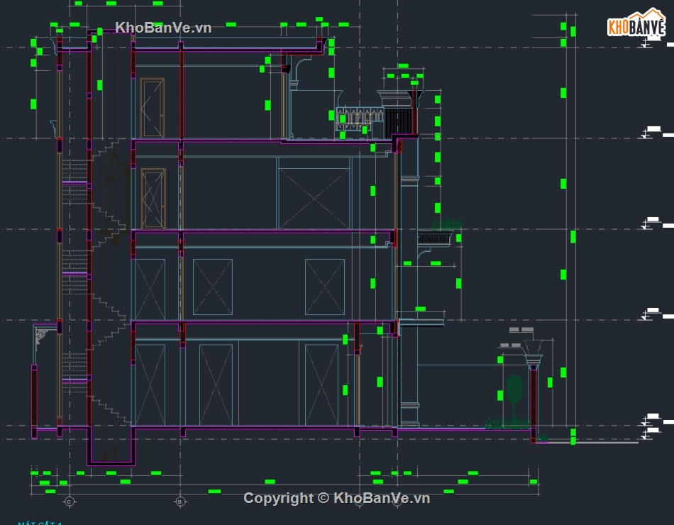 Villa,Biệt thự,Biệt thự 3 tầng 13x15m,Biệt thự 4 tầng