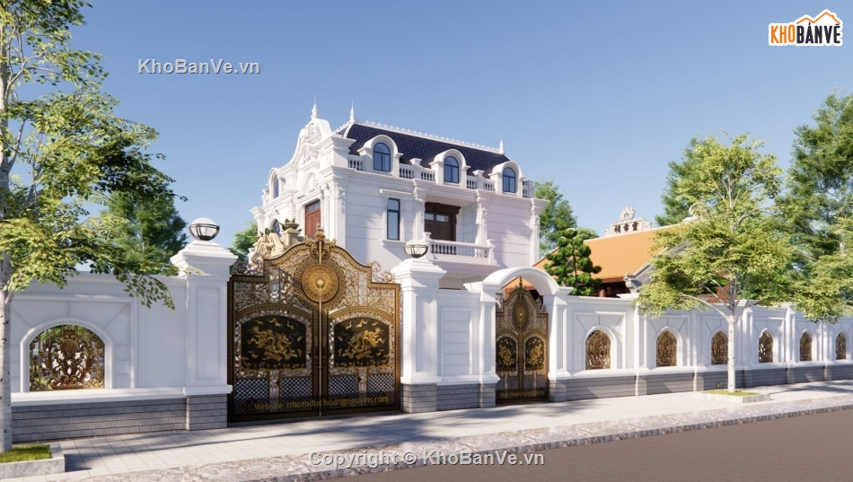 Biệt thự kích thước 14x18m,Biệt thự kích thước 11x13m,Biệt thự kích thước 8x11.5m,Biệt thự  1 tầng,Biệt thự 3 tầng