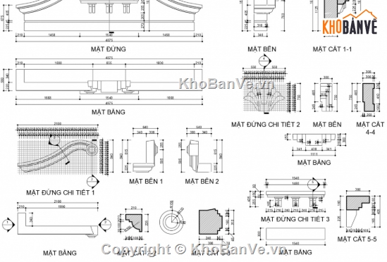 biệt thự 2 tầng,file cad biệt thự 2 tầng,biệt thự 2 tầng tân cổ điển