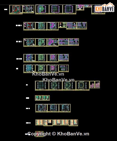 Biệt thự 3 tầng,biệt thự mái nhật,autocad biệt thự