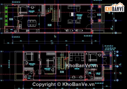 Biệt thự cổ điển,biệt thự 3 tầng,cad biệt thự 3 tầng