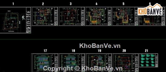 biệt thự 3 tầng,Biệt thự 3 tầng hiện đại,cad biệt thự 3 tầng