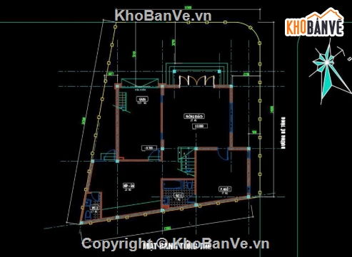 biệt thự 3 tầng,Biệt thự 3 tầng hiện đại,cad biệt thự 3 tầng