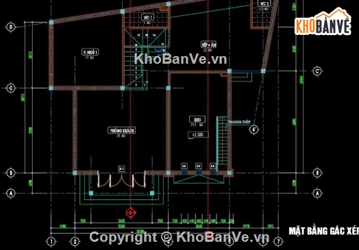biệt thự 3 tầng,Biệt thự 3 tầng hiện đại,cad biệt thự 3 tầng