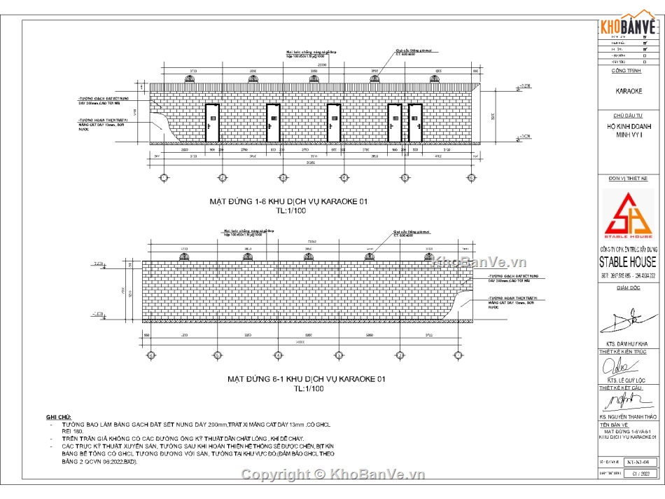 PCCC quán karaoke file cad,thiết kế autocad quán karaoke,hồ sơ thiết kế quán hát,file autocad thiết kế quán hát