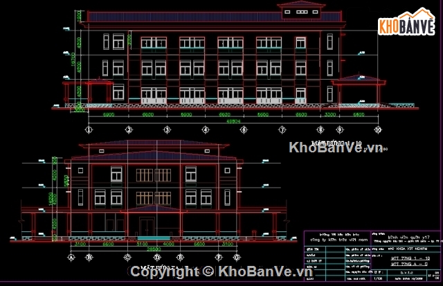 Hồ sơ thiết kế,thiết kế bệnh viện quận Y17,full bản vẽ bệnh viên quân y,bản vẽ bệnh viện Y17,kiến trúc bệnh viện Y17