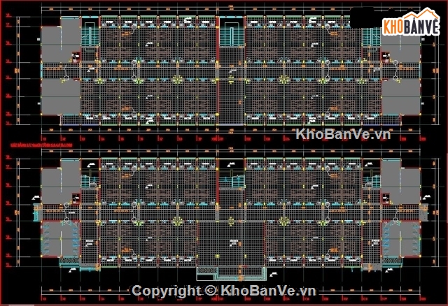 Hồ sơ khu Ký túc xá,bản vẽ ký túc xá,mẫu ký túc xá Đà Nẵng,thiết kế ký túc xá