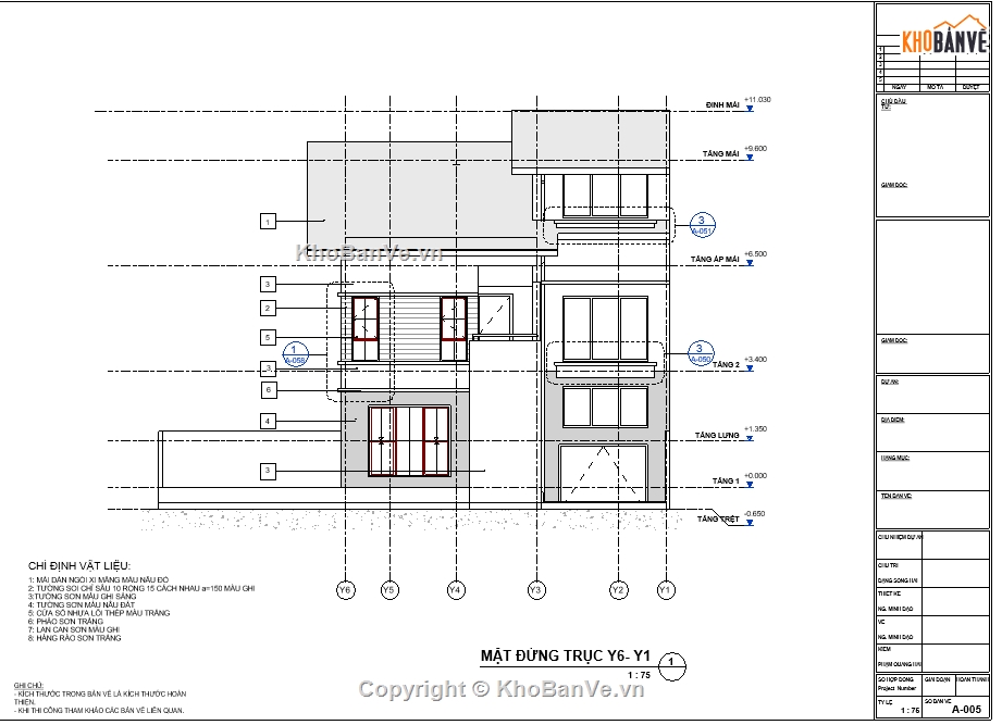 biệt thự 3 tầng,biệt thự 3 tầng revit,file revit biệt thự 3 tầng,bản vẽ biệt thự 3 tầng