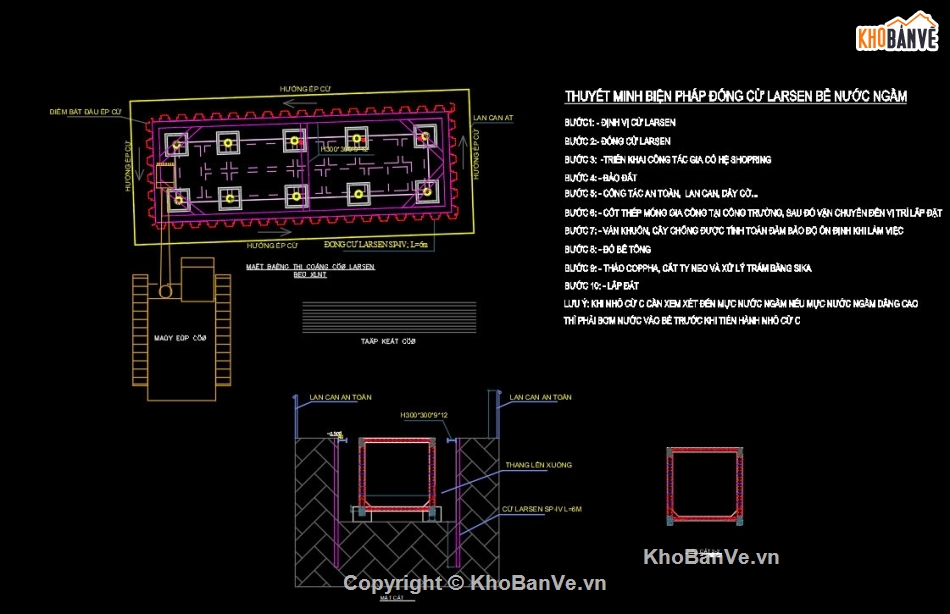 bể nước,bể chứa,BPTC,shopdrawing thép