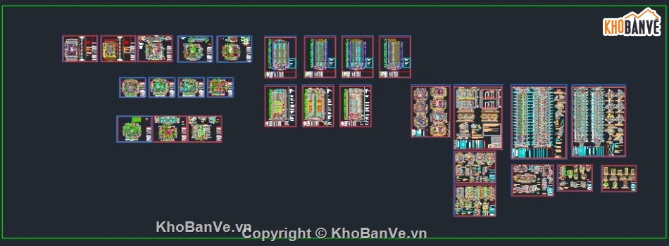 Tòa nhà,bản vẽ tòa nhà,tòa nhà lapaz,bản vẽ cad tòa nhà