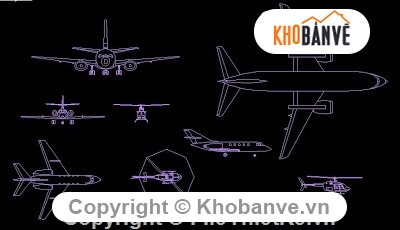 Máy bay,autocad máy bay,bản vẽ máy bay,thiết kế máy móc bay