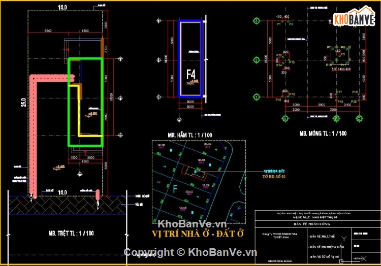 CAD biệt thự 2 tầng,CAD biệt thự,biệt thự 2 tầng CAD