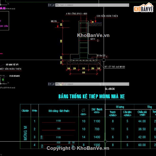 nhà để xe,nhà để xe khung thép,cad nhà để xe