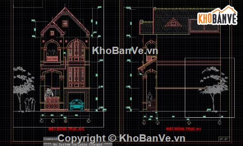 nhà phố 3 tầng,cad nhà phố 3 tầng,file cad nhà phố 3 tầng,file autocad nhà phố 3 tầng