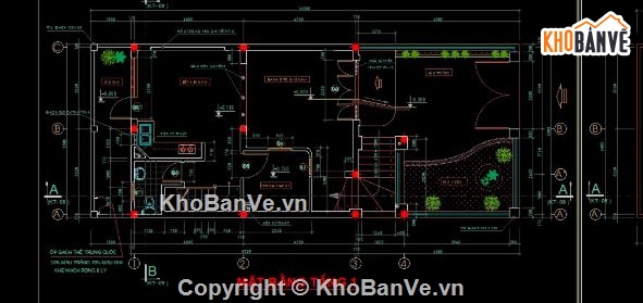 nhà phố 3 tầng,cad nhà phố 3 tầng,file cad nhà phố 3 tầng,file autocad nhà phố 3 tầng