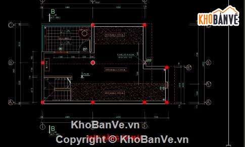 nhà phố 3 tầng,cad nhà phố 3 tầng,file cad nhà phố 3 tầng,file autocad nhà phố 3 tầng