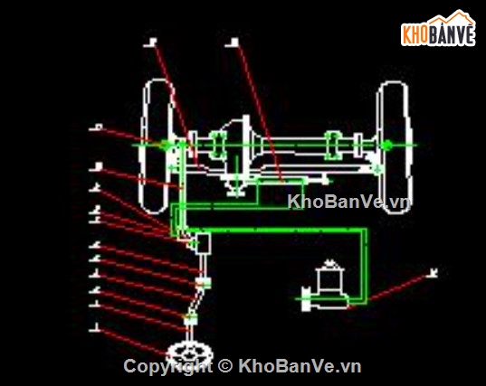 hệ thống lái btr-152,cải tiến xe bọc thép,đồ án xe quân sự,điều khiển ô tô đặc chủng,nâng cao chất lượng lái