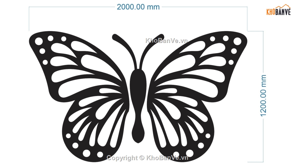 con bướm cnc,file cnc con bướm,mẫu cnc con bướm