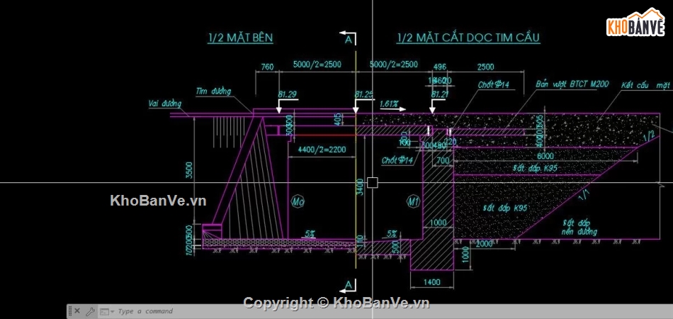 Cầu,cầu bản mố,cầu bản mố nhẹ