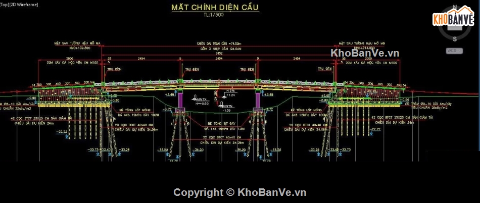 dầm I căng trước,dầm I,Cầu