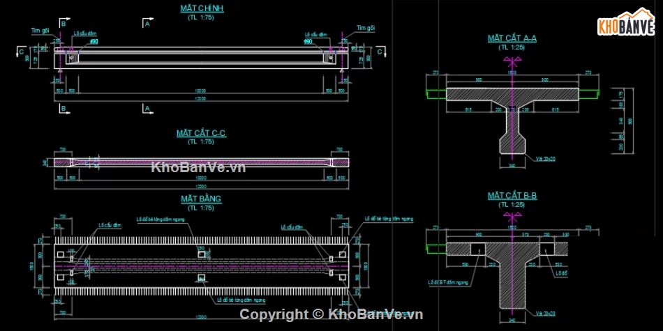 dầm,dầm T,dầm t 12m