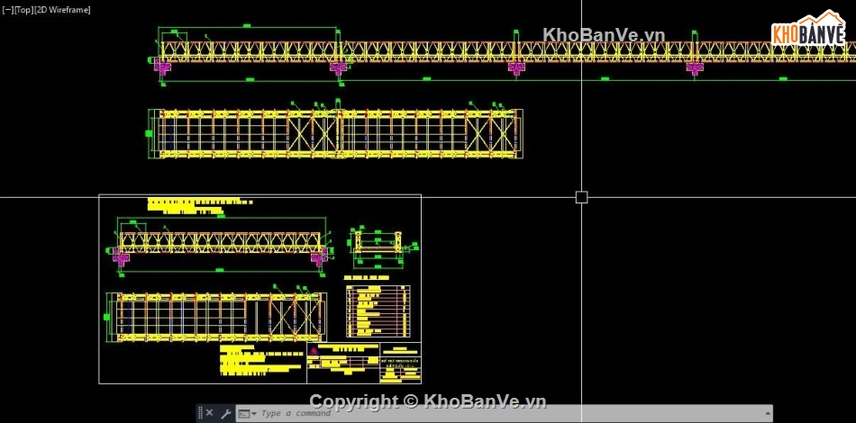 Cầu tạm,file cad cầu tạm,bản vẽ cầu tạm