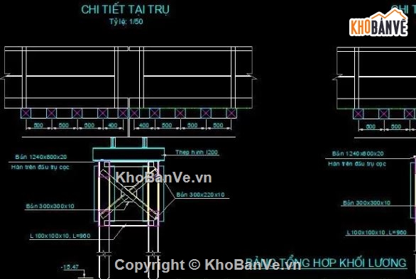 cầu tạm bằng thép,file cầu tạm bằng thép,file cad cầu tạm bằng thép
