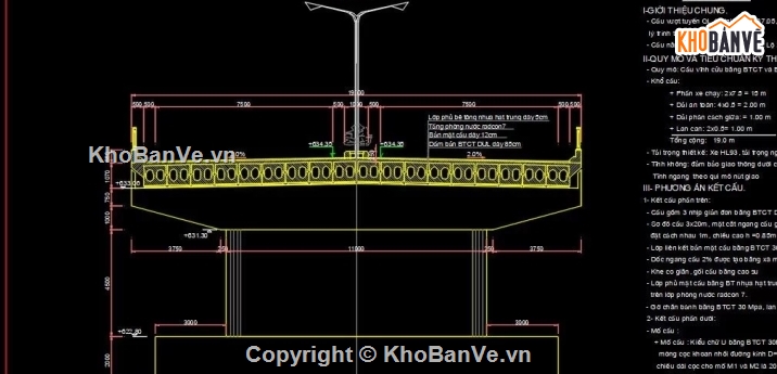 bản dầm,dầm bản,dầm