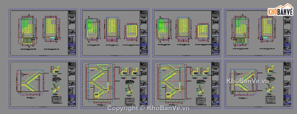 Chi tiết thang,Chi tiết cầu thang,cad cầu thang,cầu thang bộ