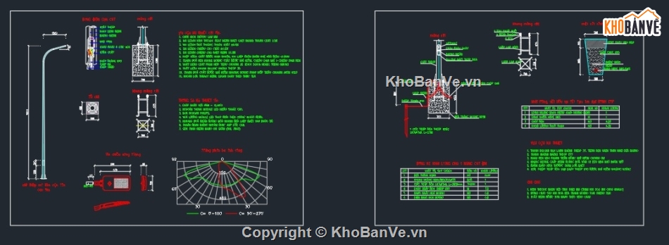 Chi tiết đèn chiếu sáng đường phố,Tủ điện chiếu sáng đường phố,Bản vẽ đèn chiếu sáng đường phố.,Detail of Street lighting,Street lighting
