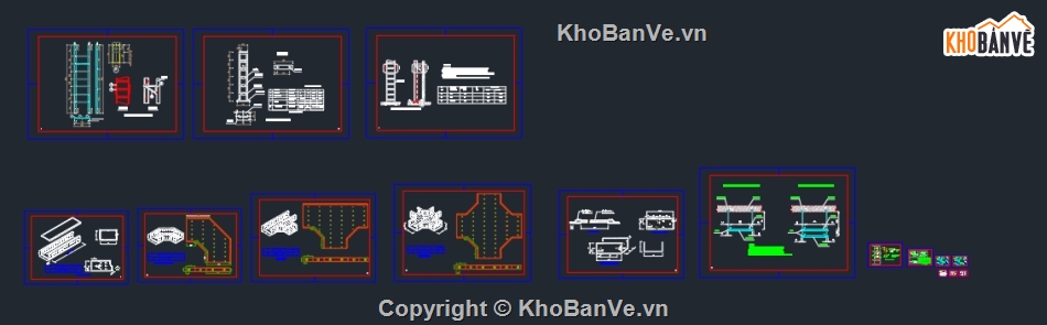 thang máng cáp,thiết kế điện,thiết kế thang chi tiết,chi tiết,thiết kế thang,ch