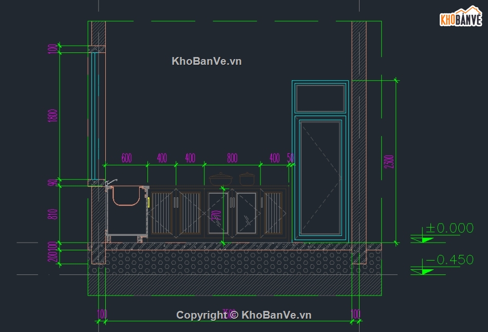 Sketchup bếp,cad bếp triển khai,triển khai tủ bếp,Cad nhà bếp,triển khai chi tiết