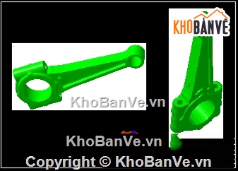 Đồ án,cơ cấu khuỷu trục,thanh truyền động cơ B6