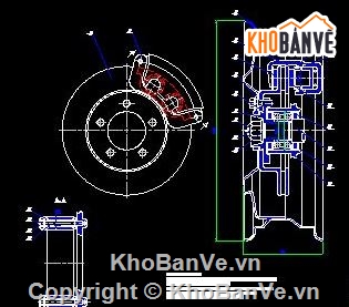 Đồ án phanh,hệ thống phanh xe,phanh ô tô
