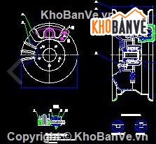 hệ thống phanh xe,Đồ án phanh,hệ thống phanh đĩa