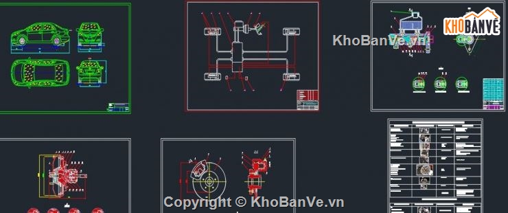 Đồ án phanh,hệ thống phanh xe,hệ thống phanh xe toyota camry