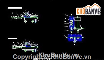 hệ thống phanh xe,phanh xe tải,cad phanh xe tải