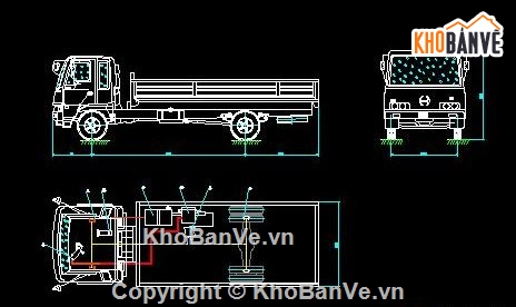 hệ thống phanh xe,phanh xe tải,cad phanh xe tải